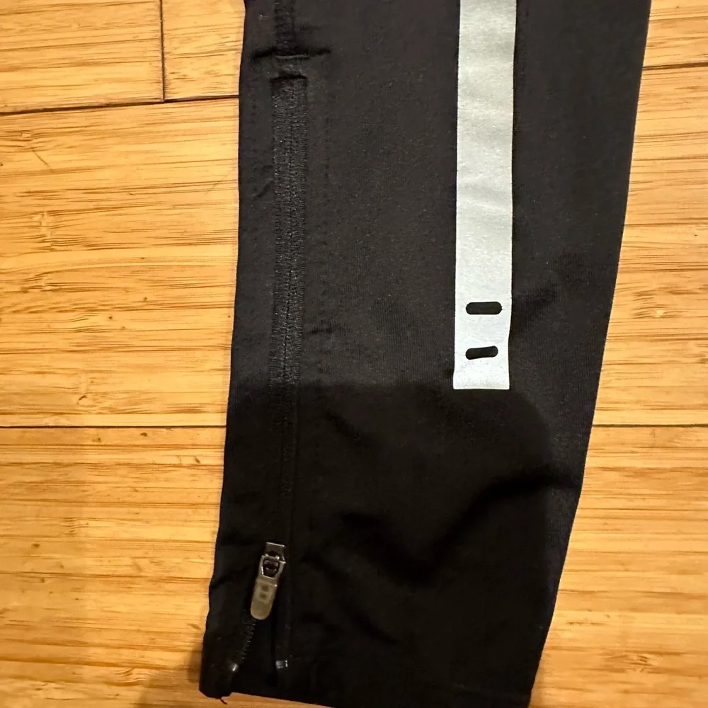H&M Sport Boys Black Athletic Leggings Pants Size 8–10Y